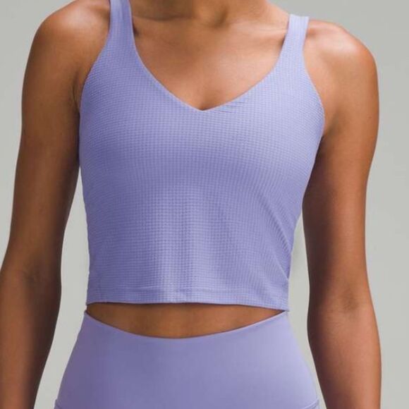 Lululemon Athletica Purple align longline sports bra #23 - Picture 5 of 8